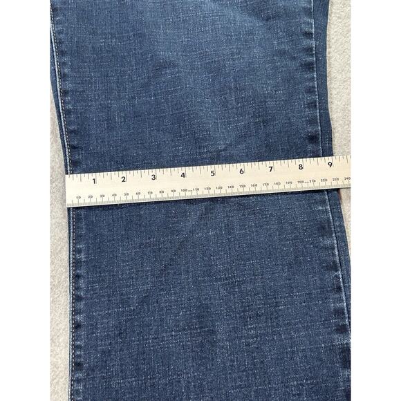 Levis 415 Jeans Womens 18W Waist34 M Classic Boot Cut Stretch Blue Denim - Picture 10 of 16